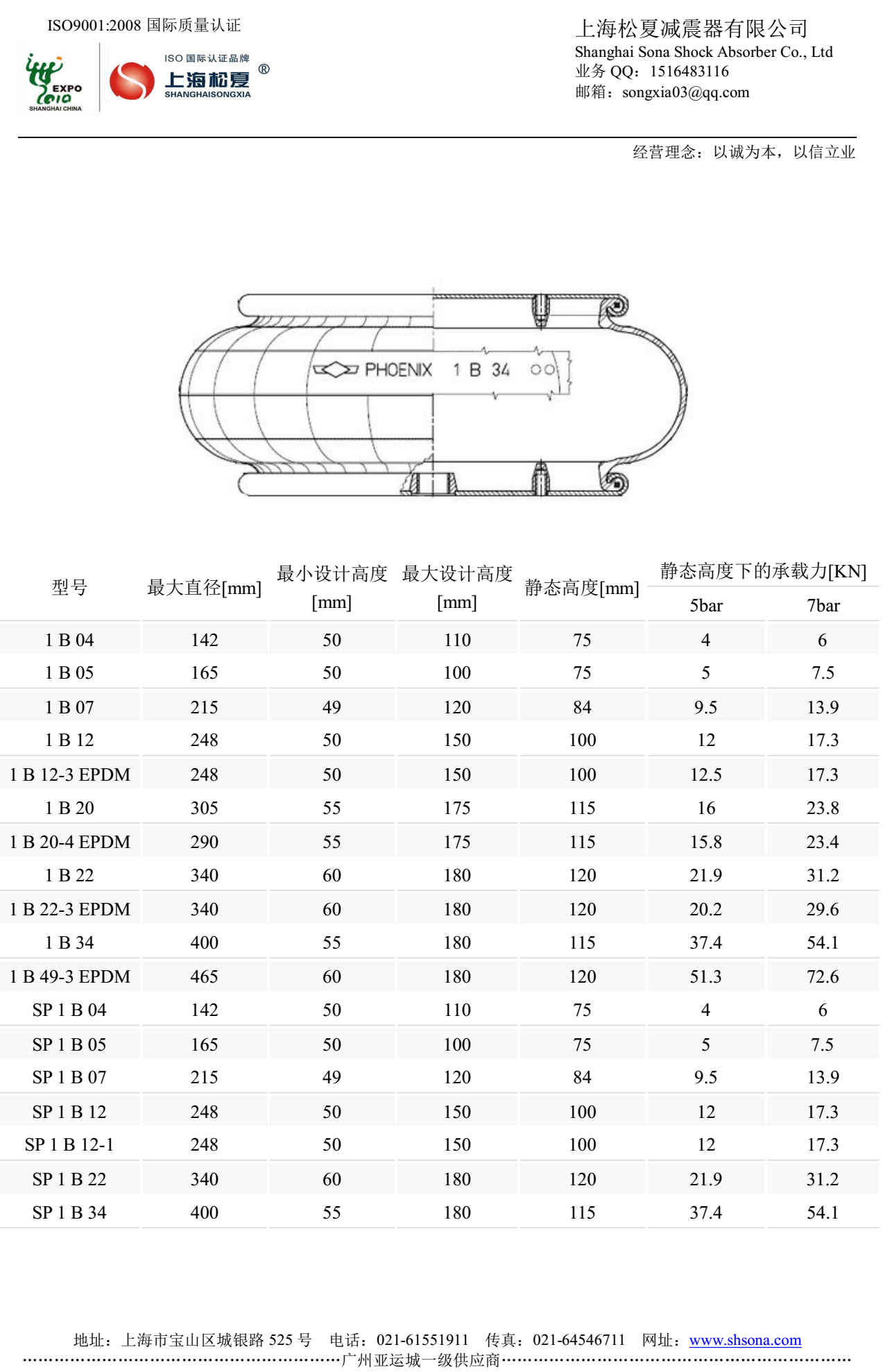 Goodyear固特异空气弹簧