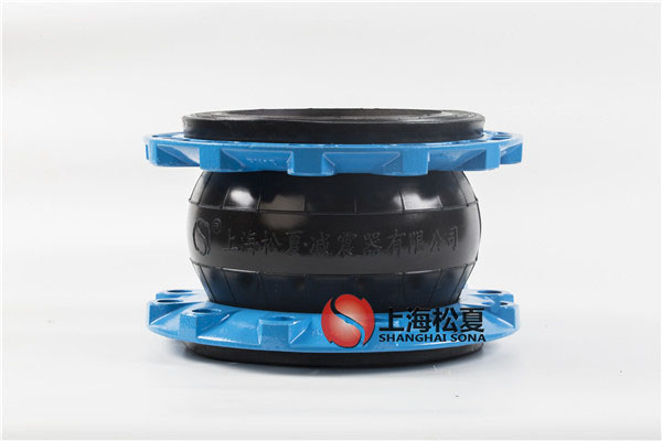 DN50球墨法兰氟橡胶橡胶接头耐高温